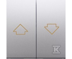 Kontakt-Simon Klawisz do przycisku żaluzjowego Simon 54 sidabrinė (DKZP1/43)