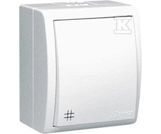 Kontakt Simon KRYŽIAUS JUNGTIS IP54 AQUARIUS Baltas