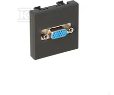 Kontakt Simon PLOKŠTĖ K45 VGA VARŽTAS Juodas
