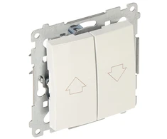 Kontakt Simon TIESIOGINIO VALDYMO MYGTUKAS ROLETĖMIS DZP1A.01/11-SIMON54 250 V 16 A