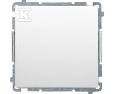 Kontakt-Simon Vieno mygtuko Simon Basic disipate 10AX 250V balta (BMPR1.01 / 11)