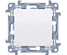 Kontakt Simon VIENAS B/PICT.Z.AUTO MYGTUKAS Baltas SIMON1