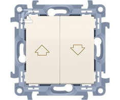 Kontakt-Simon Simon mygtukas 10 single 10A creamy (CZP1.01 / 41)