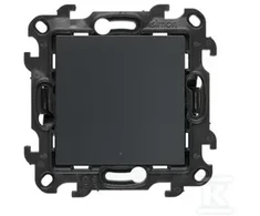 Kontakt-Simon Simon 24 Przycisk pojedynczy zwierny su podświetleniem LED grafito mat NP1L.01/38
