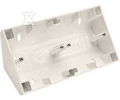 Kontakt-Simon Simon 54 Premium dangtelis gali dviejų kampų kremas DPNR2 / 41