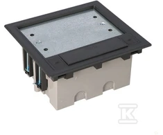 Kontakt Simon GRINDŲ DĖŽUTĖ 2 MOD. 4XK45 93MM+SM202/9 JUODA