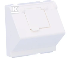 Kontakt Simon PŁYT.K45 1XRJ OSŁ.SKOSNA MD Baltas