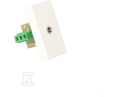 Kontakt Simon PŁYT.K45/2 M-JACK 22,5X45 ŚRUB B