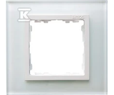 Kontakt-Simon Vieno rėmelio Simon 82, stiklinis, baltas (82617- 30)