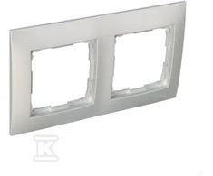 Kontakt Simon RAM.2-KR.IP20/44 MATINIS SIDABRAS SIMON54