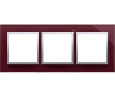 Kontakt Simon 3 KRISTALŲ STIKLO RĖMELIS TEMPTATIVE PLUM SIMON54