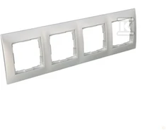 Kontakt Simon RAM.4-KR.IP20/44 MATINIS SIDABRAS SIMON54