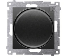 Kontakt-Simon Simon 54 Push-rotator dimer (modulis) 20–500 W matinė juoda DS9T.01/49
