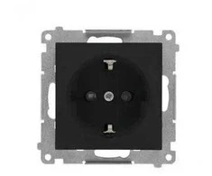 Kontakt Simon Kreiptis į Simoną TGSZ1CZ.01/149 Simon 55 Lizdas Schuko su langinėmis (modulis) 16 A, 250 V~, greitos jungtys Juodas kilimėlis TGSZ1CZ.01/149