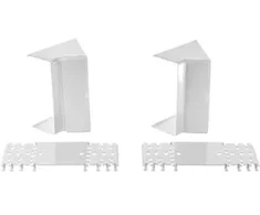 Kontakt-Simon Reguliuojamas vidinis kampas Cabloplus 130x55mm grynai baltas (TKA1305507/9)