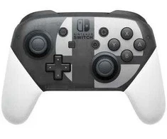 Kontroler Nintendo Switch Pro Controller Super Smash Bros. Ultimate Edition BT Juodai-Szaro-Baltas LHA-HAC-A-FSS-HKG-2