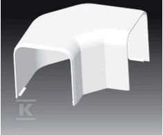 Kopos Pokrywa kątowa EKE 60x60mm balta (8543)