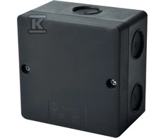 Kopos IP66 DĖŽĖ – KSK 80 FA UV (Juodas)