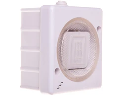 Kos Elektro System 140406 TROL Hermetiškas laiptų jungiklis IP44 baltas 140406