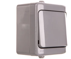 Kos Elektro System 180001 BRYZA Single IP54 rutulinis hermetinis jungiklis 180001