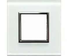 Kos Elektro System 4502181 DANTE Vieno rėmo baltas stiklas 4502181