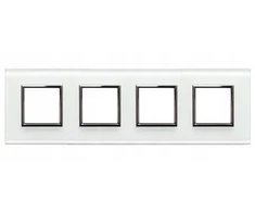 Kos Elektro System 4502184 DANTE Keturkampis baltas stiklas 4502184