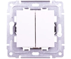 Kos Elektro System 450415 DANTE Žvakidės jungiklis balta 450415