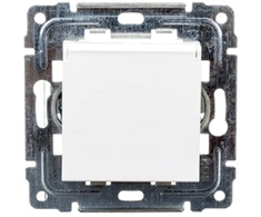 Kos Elektro System 450439 DANTE Lizdas bryzgoszczelne su/u su przesłonami klapka transparentna balta 450439