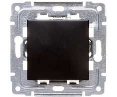 Kos Elektro System 450910 DANTE Šviesos/varpelio mygtukas juoda 450910