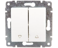Kos Elektro System 510418 VENA Užrakto mygtukas balta 510418