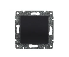 Kos Elektro System KOS VENA vieno antracito jungtis (516111)