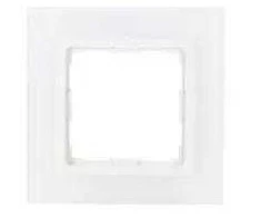 Kos Elektro System 5204181 VENA2 Vieno rėmo stiklas Xglass akrilas baltas + baltas 5204181