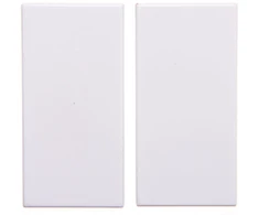 Kos Elektro System 660480 KOS66 Dvigubas raktas 2vnt.. 22.5x45 balta 660480