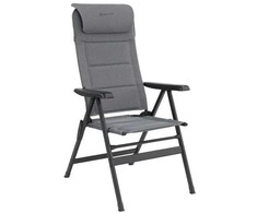 Outwell Teton, 150 kg, Kempingo taburetė, 4 koja(-os), 6kg, Aliuminis, Poliesteris, Pilka