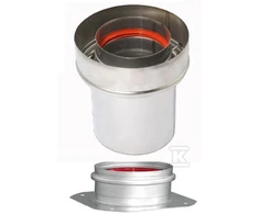 Krzys Pol ADAPTERIS DN 60/100 - KATILAS SU ADAPTERIU PLASTI
