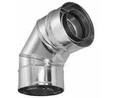 Krzys Pol ELBOW DN80/125 - KATILAS SU PRIDĖTU. PLASTIKAS