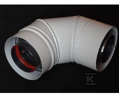Krzys Pol ELBOW 90ST 60/100 Baltas CONDEN/TURBO