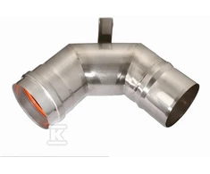 Krzys Pol ELBOW 90ST DN60 COND./TURBO SUPPORT