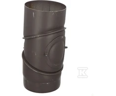 Krzys Pol 90 LAIPSNIŲ ALUKNĖ SU VALYMU DN 180, JUODA