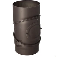 Krzys Pol 90 LAIPSNIŲ ALUKNĖ SU VALYMU DN 200, JUODA