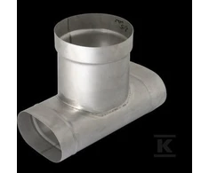 Krzys Pol RAUDONAS OVALUS TEE 120X220/180 0.8MM