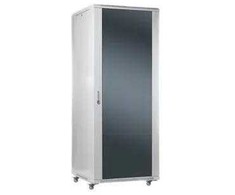 Laisvai pastatoma 19" spintelė | 22U-60/60NAC | Pilka | Maksimali apkrova 800 kg; nuimamos ir užrakinamos šoninės plokštės; stiklinės durys; Nesurinkta | Gylis: 60 cm