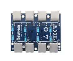 LAN modulis su apsauga nuo viršįtampių EXT su PoE apsauga EWIMAR PTF-54-EXT/PoE