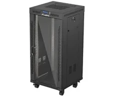 Lanberg FF01-6624-12BL 24U Rack laisvai stovintis stovas, juodas