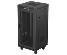 Lanberg FF01-6624-23BL 24U Rack laisvai stovintis stelažas, juodas