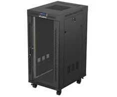 Lanberg FF01-6824-12BL 24U Rack laisvai stovintis stovas, juodas