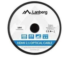 LANBERG HDMI KABELIS LANBERG HDMI KABELIS M/M V2.1 10M OPTINIS AOC Juodas CA-HDMI-30FB-0100-BK