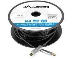 LANBERG HDMI kabelis M/M V2.0 30M optinis AOC CA-HDMI-20FB-0300-BK