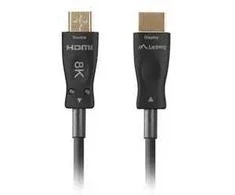 LANBERG HDMI M/M V2.1 50M 8K OPTINIS AOC KABELIS CA-HDMI-30FB-0500-BK