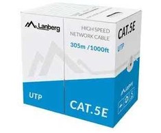LANBERG KABELIS LAN UTP 100MB/S 305M LINKA